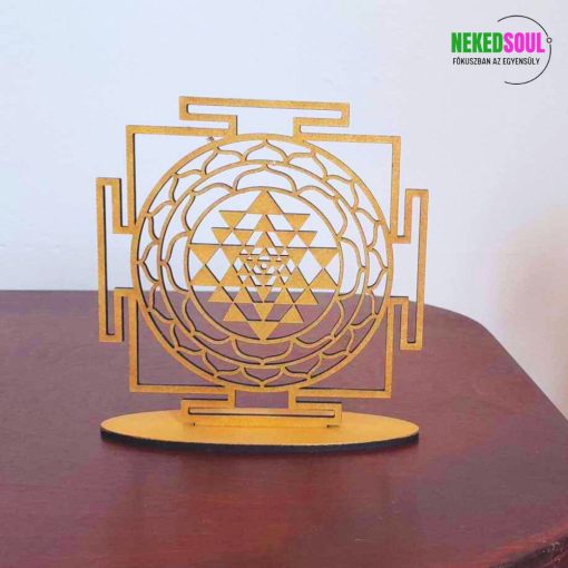 Sri yantra asztaldísz