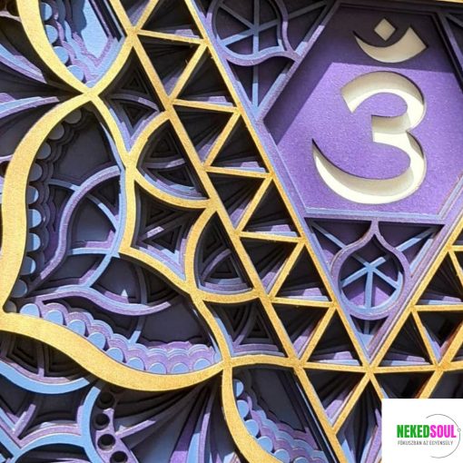 Ágjá-Homlokcsakra csakra mandala