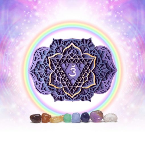 Ágjá-Homlokcsakra csakra mandala