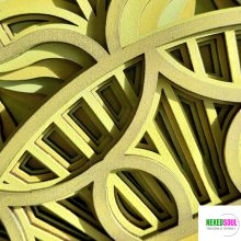 Manipúra-Köldökcsakra csakra mandala