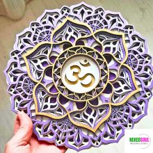 Szahaszrára-Koronacsakra csakra mandala