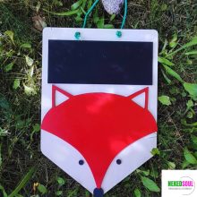 Róka koma névtábla