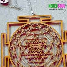 Sri yantra függődísz