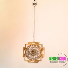 Sri yantra függődísz