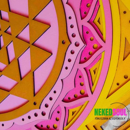 Sri yantra falidísz