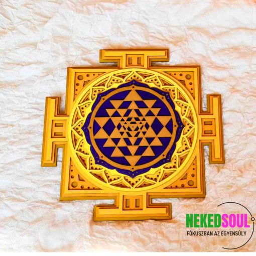 Sri yantra falidísz