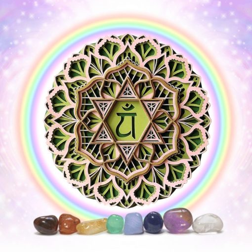 Anáhata-Szívcsakra csakra mandala