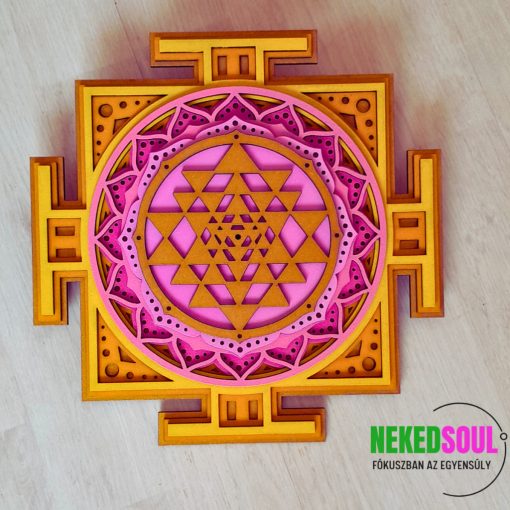 Sri yantra falidísz